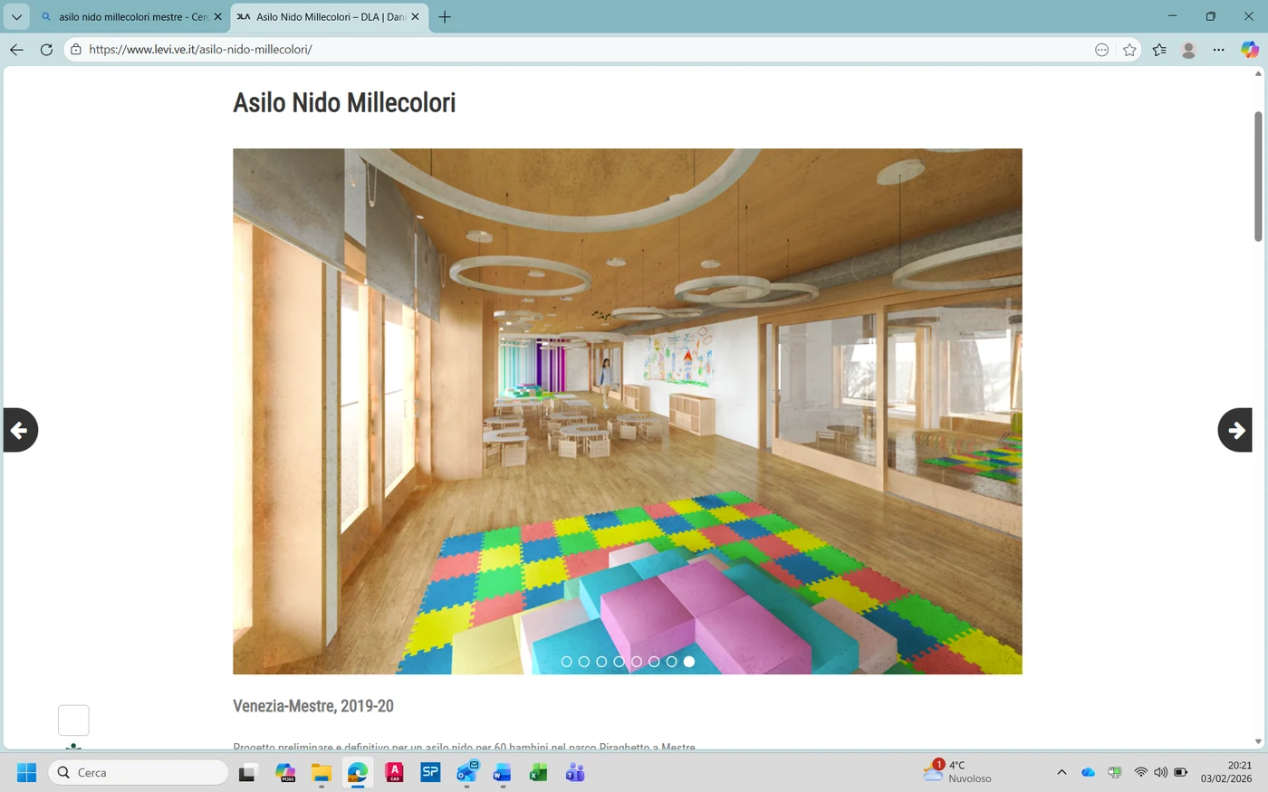 Nuovo Asilo Nido Millecolori – Mestre (VE)